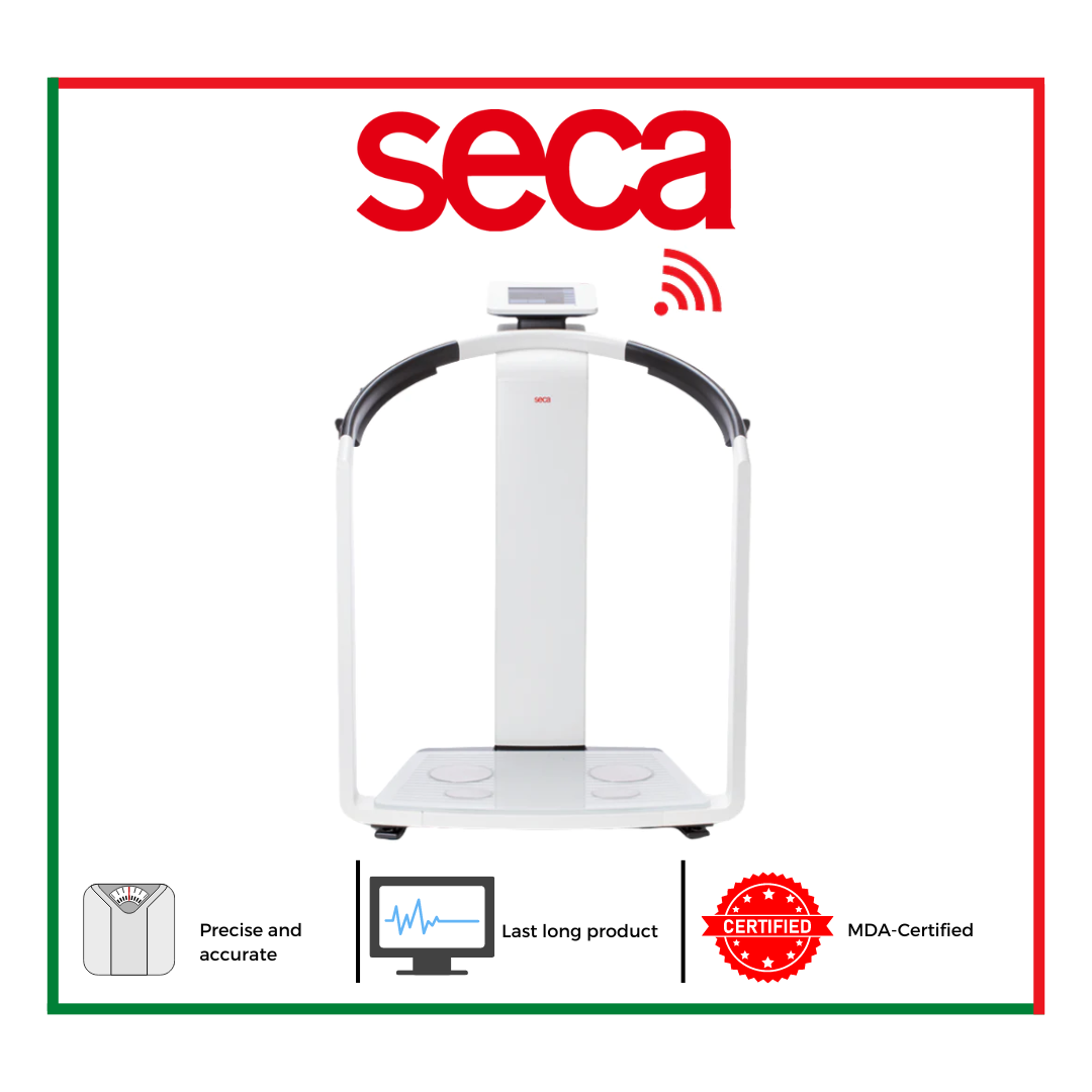 Seca ON IHM IUT NN Medical Body Composition Analyzer with Ultrasonic Height  Measurement (554 + 550 + 257)
