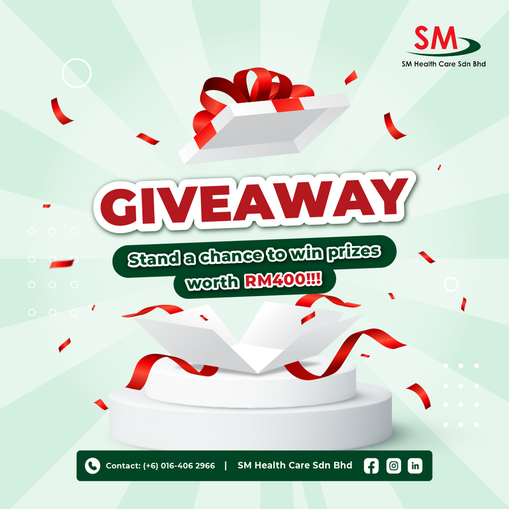 Get Lucky and Win Amazing Prizes Worth RM400 in Our Exciting Giveaway!