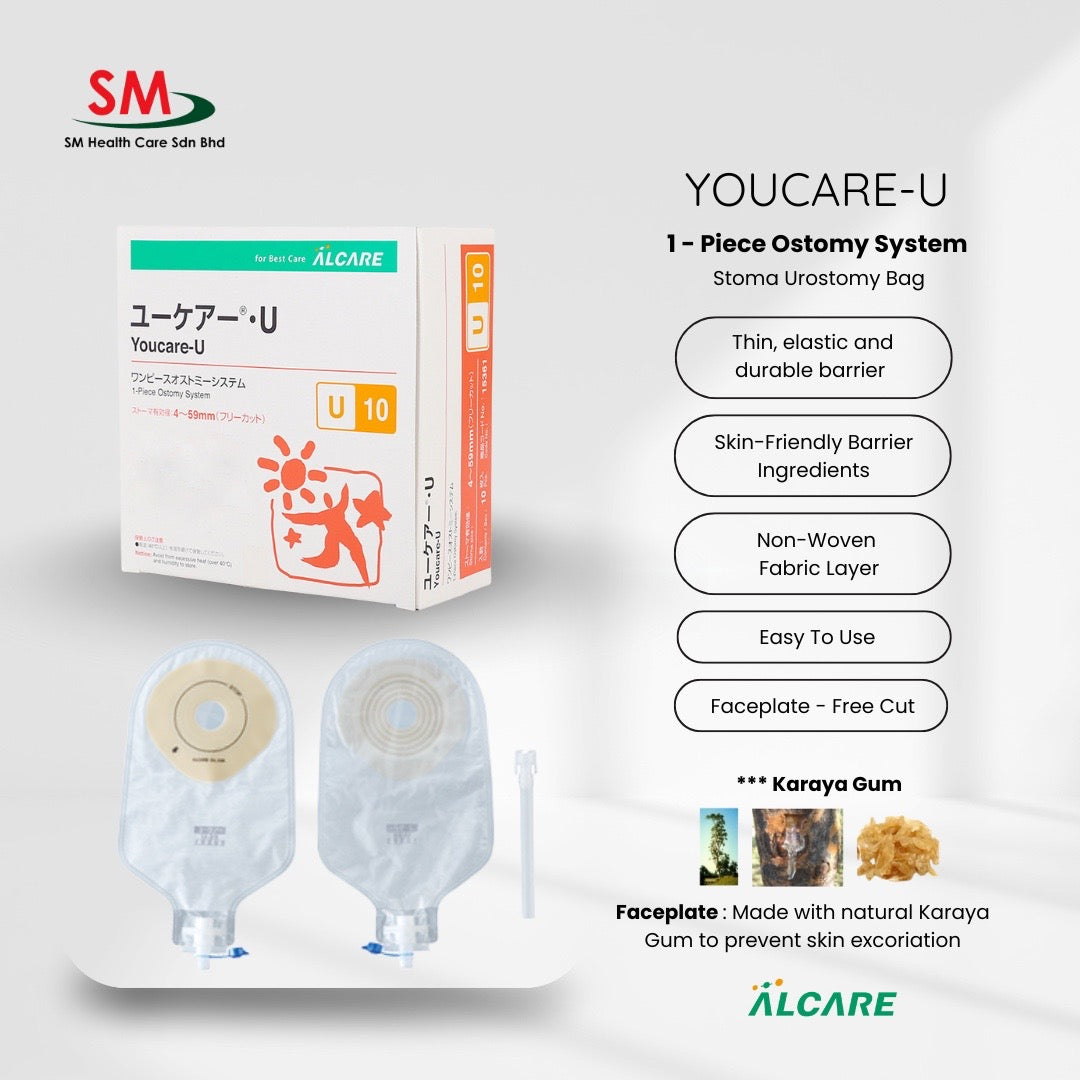 Youcare U (10 Pieces) Stoma Urostomy Bag