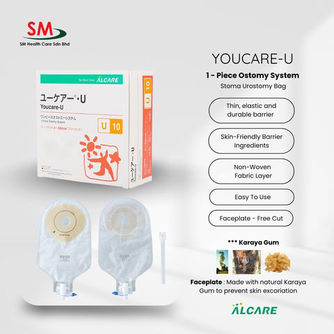 Youcare U (10 Pieces) Stoma Urostomy Bag
