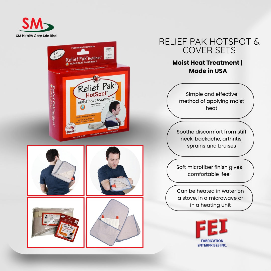 Relief Pak® Heat Pack With Cover Sets