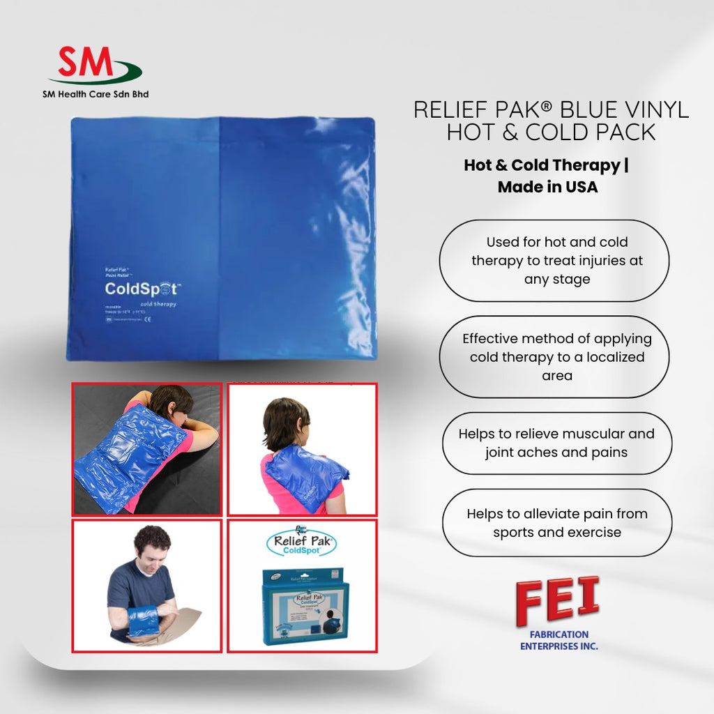 Relief Pak® Blue Vinyl Hot & Cold Pack