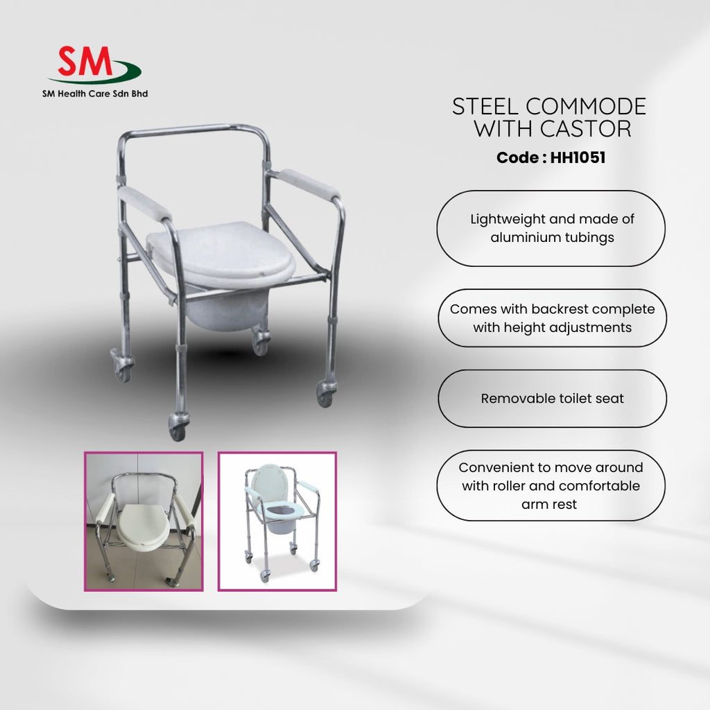 Commode with Castor