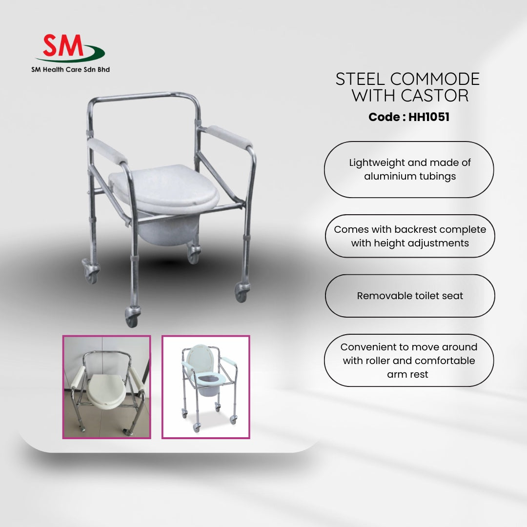 Commode with Castor