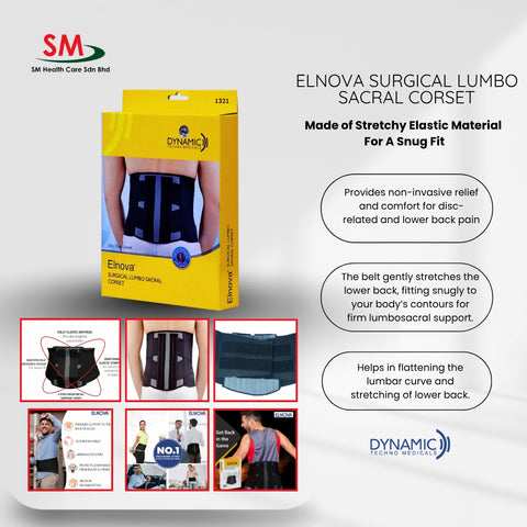ELNOVA SURGICAL LUMBO SACRAL CORSET