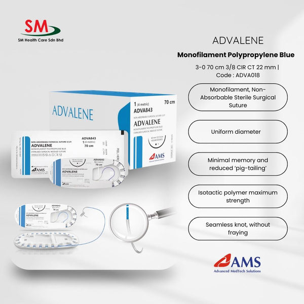 ADVALENE - MONOFILAMENT POLYPROPYLENE BLUE (08/2025)