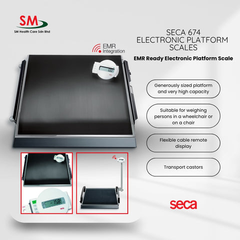 SECA 674 Electronic Platform Scales