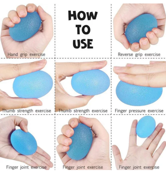EGG SHAPE HAND EXERCISER