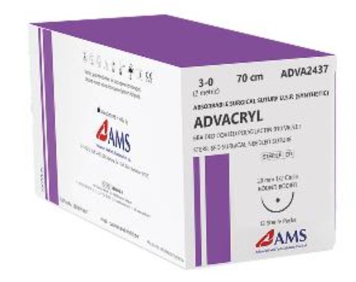 ADVACRYL -BRAIDED COATED POLYGLACTIN 910 VIOLET