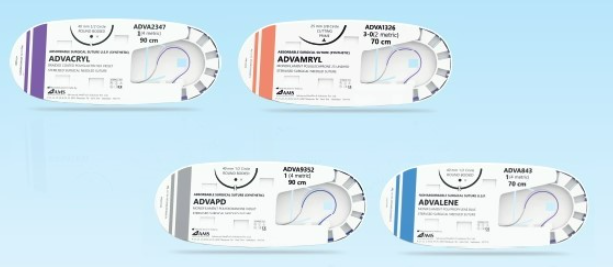 ADVACRYL - BRAIDED COATED PGLA910 3-0 UNIT SIZE, 26MM, 1/2 CIRCLE, TAPER POINT, 75CM, VIOLET