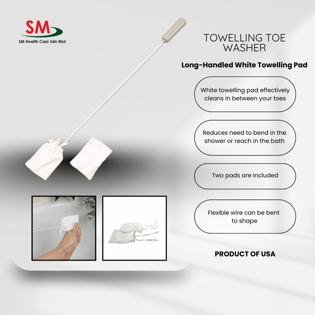 SM Towelling Toe Washer