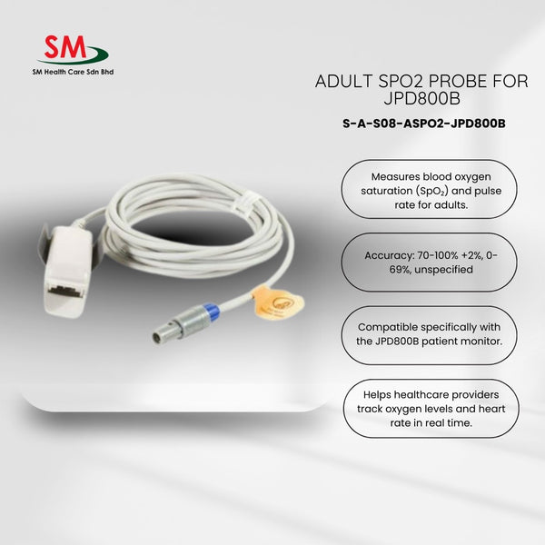 Adult SPO2 Probe For JPD800B