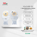 Youcare Dc (Convex- 1 piece system) Stoma Colostomy/Ileostomy Bag (EXP: 2026-01-31)