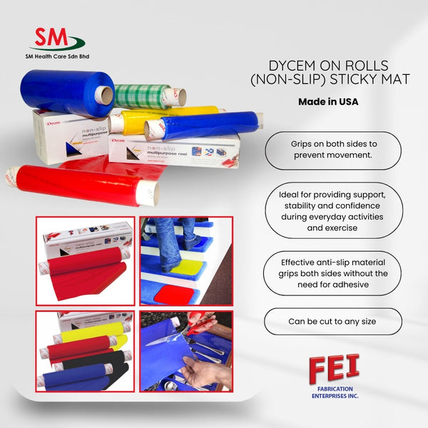 Dycem On Rolls (Non-Slip) Sticky Mat