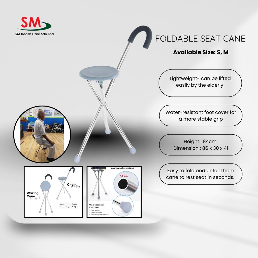 Foldable Seat Cane