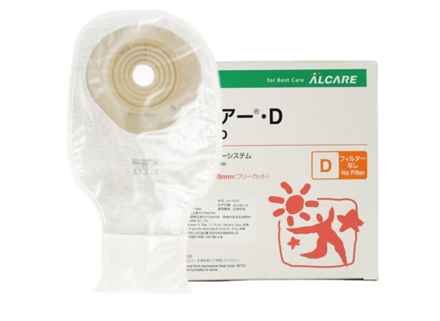 1. ALCARE Youcare D (30 Pieces) Stoma Colostomy/Ileostomy Bag – SM