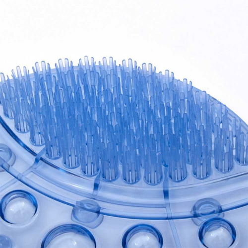 Bath Mat with Foot Cleaner