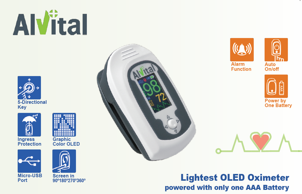 ALVITAL Fingertip Oximeter (AT101)