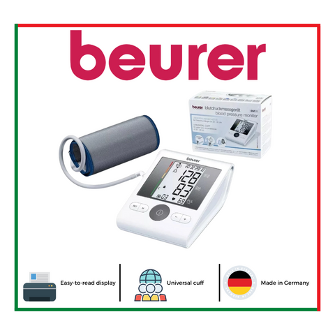 Beurer BM 28 Upper Arm Blood Pressure Monitor (MADE IN GERMANY)