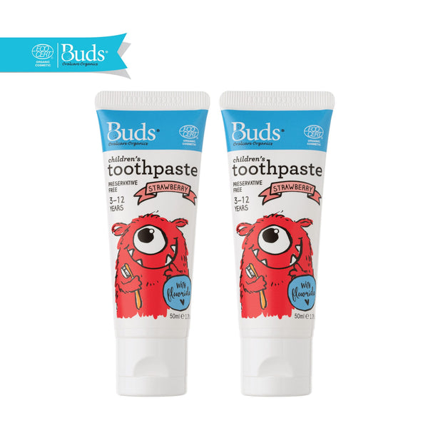 Buds Organics Children's Toothpaste with Fluoride