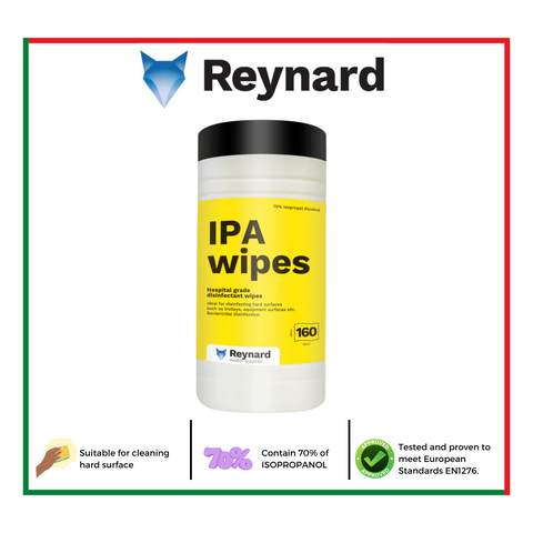 Reynard IPA Surface Disinfection Wipes (160 Pcs/ Canister)