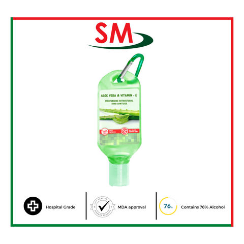 SM Hand Sanitizer - 50ml (Twin Pack)